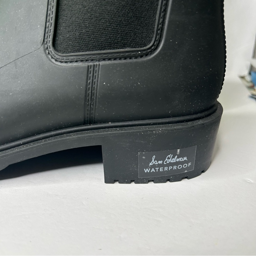 Sam Edelman Black Ankle Boots - Picture 3 of 12